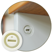 【金階塑鋼】NG3717 KD 浴室櫃產品特點小圖-KD旋鈕器組裝方式